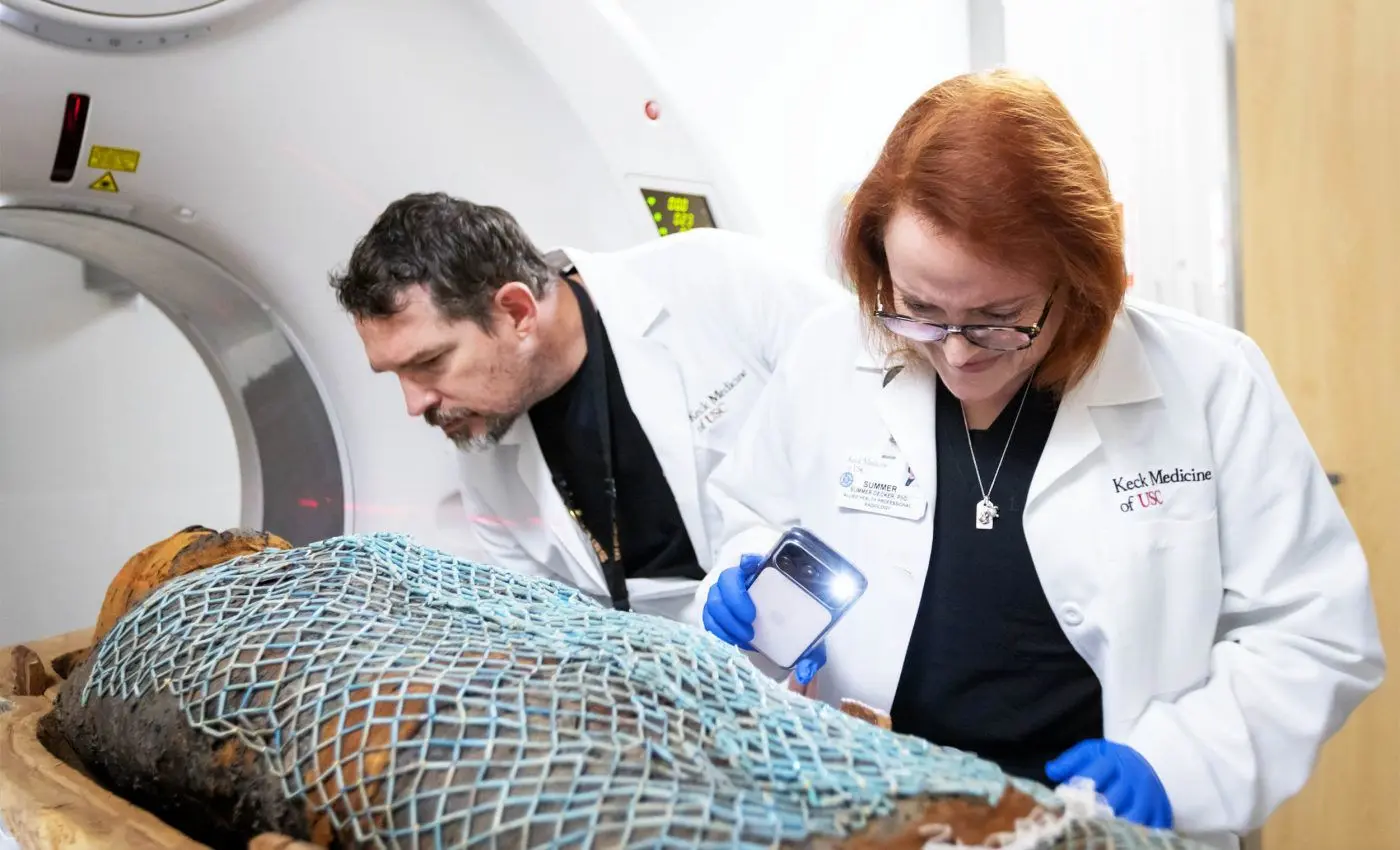 مومیایی‌ها زیر تیغ سی‌تی‌اسکن!