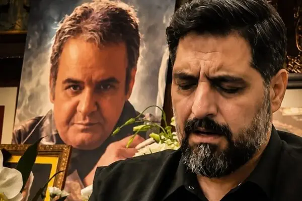 مداحی مجید بنی‌فاطمه در خانه اکبر عبدی 