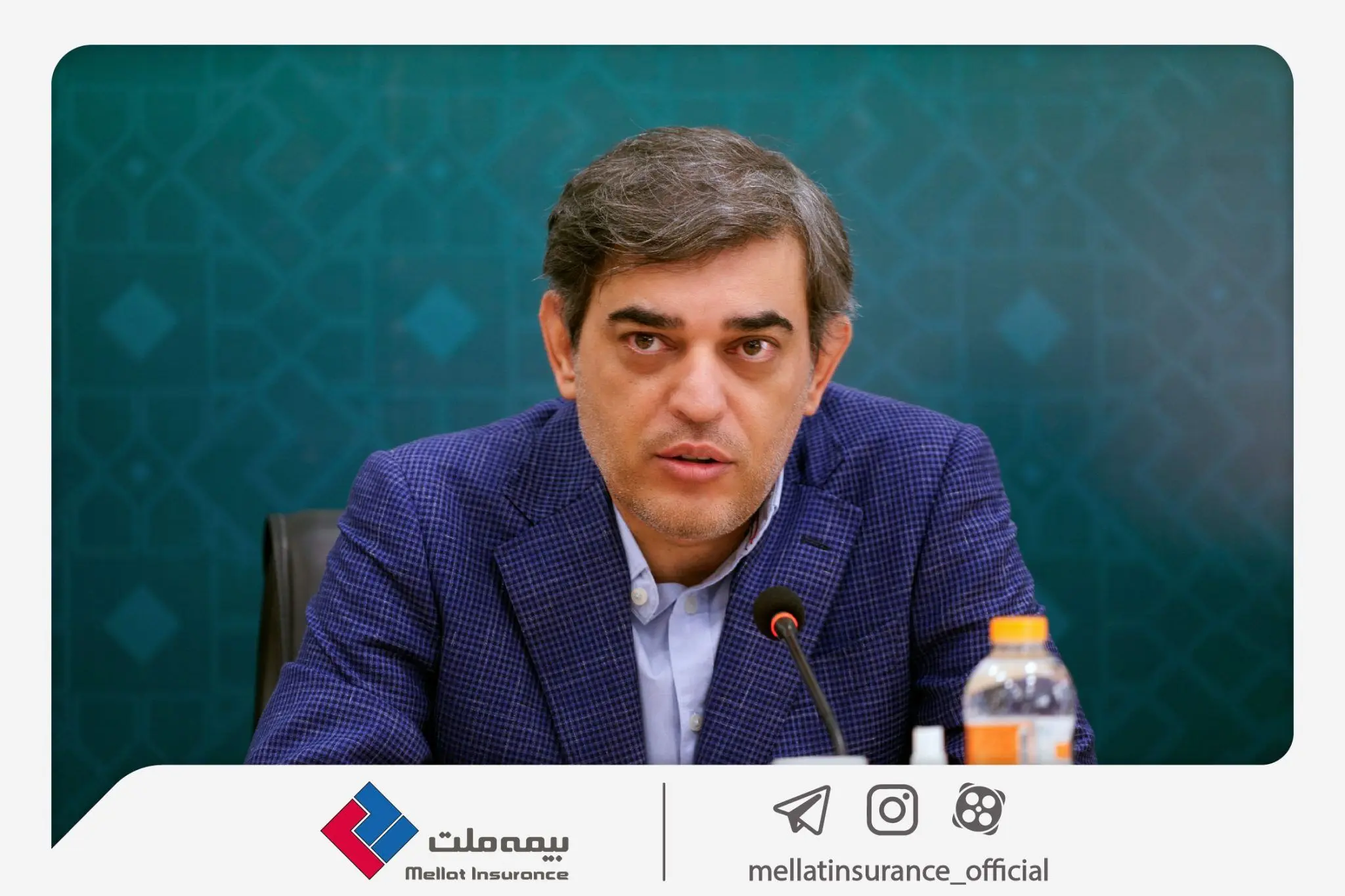 تأکید فرهادی‌پور بر استفاده از فناوری‌های نوین و توسعه محصولات در راستای رضایتمندی بیمه‌گزاران بیمه ملت
