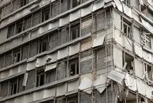 تصاویر؛ آسیب جدی به بیمارستان گاندی 