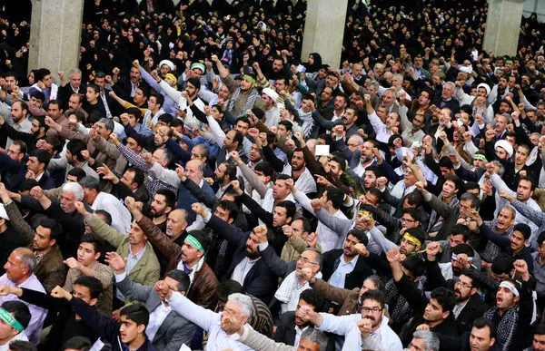(تصاویر) دیدار مردم نجف‌آباد با رهبرانقلاب