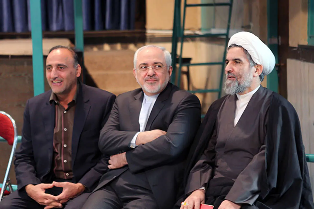 (تصاویر) ظریف و همسرش پای صندوق رای