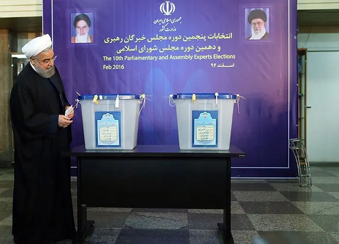(تصاویر) مقامات و شخصیت ها پای صندوق رای