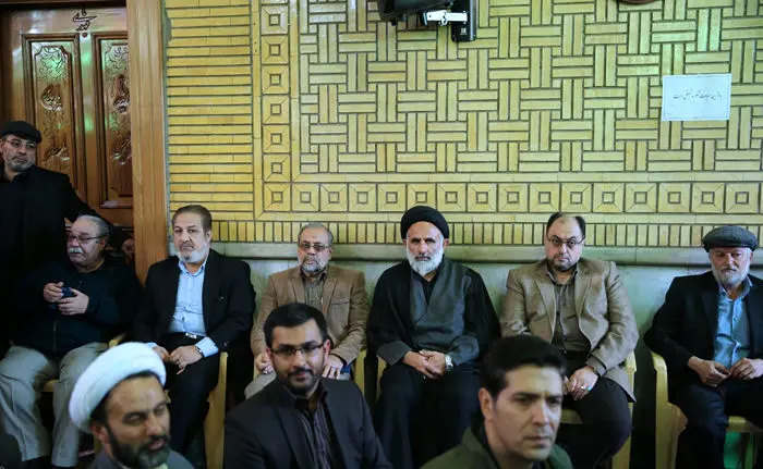 (تصاویر) مجلس ترحیم فرج الله سلحشور