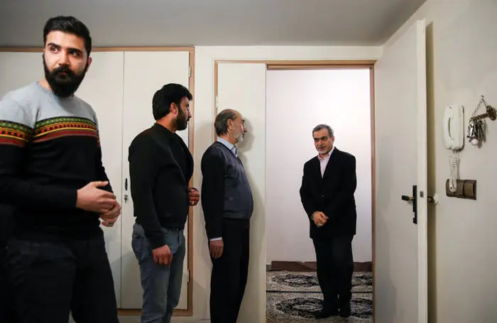(تصاویر) روحانی مهمان سرزده جانباز 70درصد