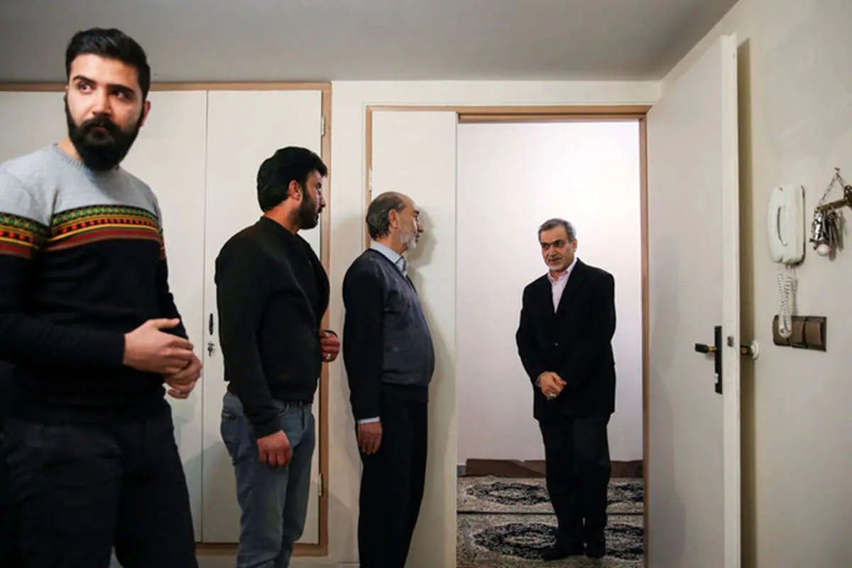 (تصاویر) روحانی مهمان سرزده جانباز 70درصد