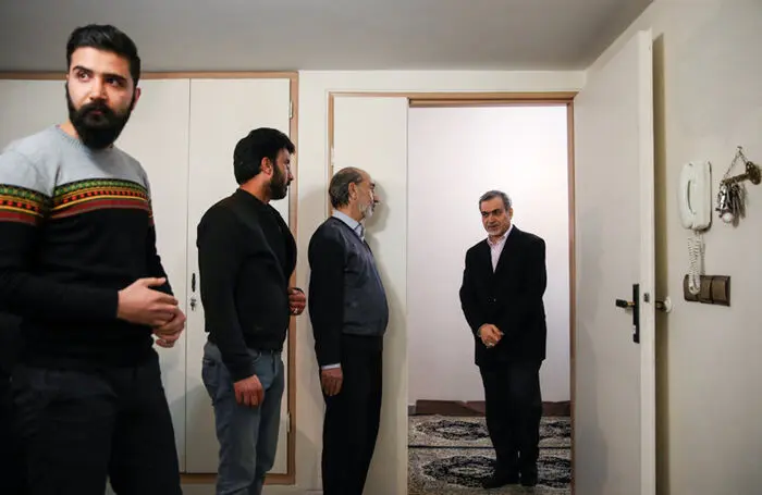 (تصاویر) روحانی مهمان سرزده جانباز 70درصد