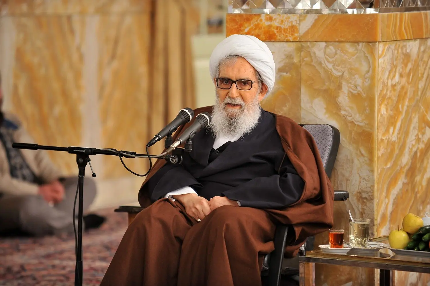 آیت الله واعظ طبسی دار فانی را وداع گفت