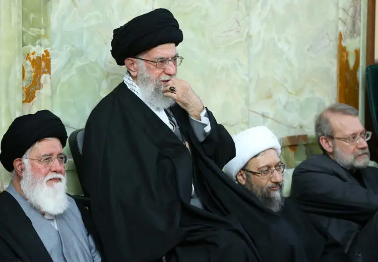 مراسم ترحیم آیت‌الله طبسی، گردهمایی اصطلاح‌طلبان و حامیان دولت، هنرمندان در مراسم...
