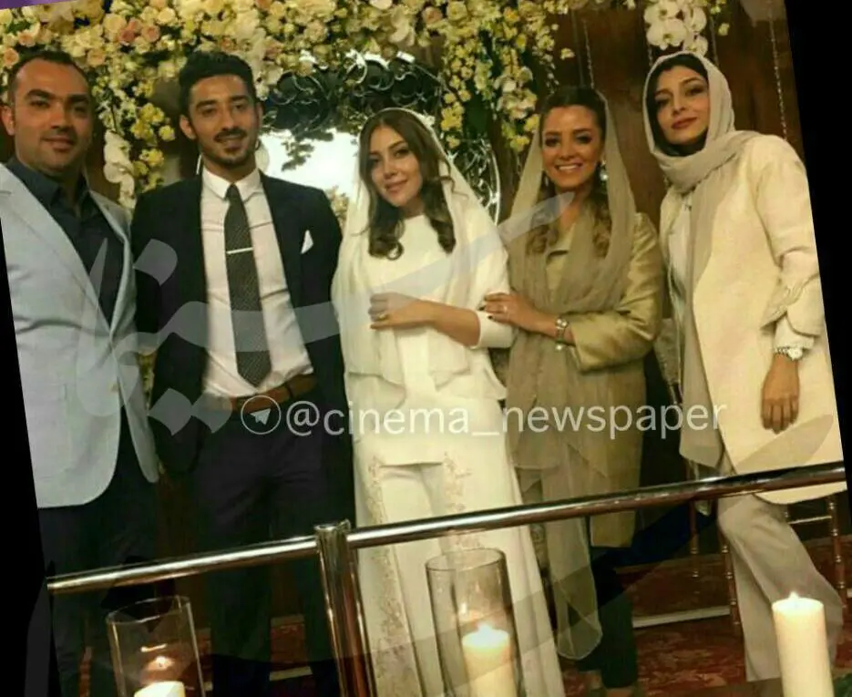 (تصویر) رضا قوچان نژاد و همسرش