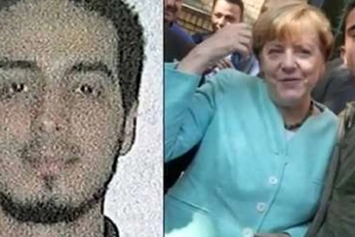 عکس سلفی مرکل با عامل حملات بروکسل!