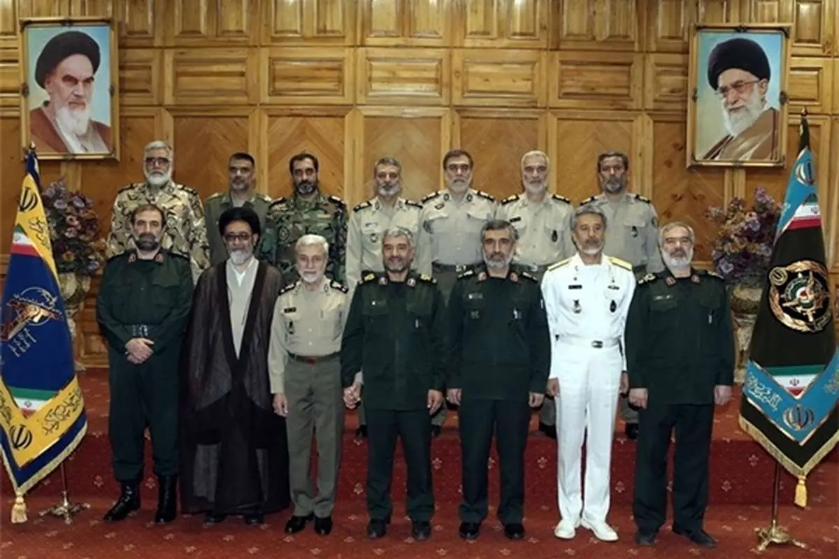 (تصاویر) دیدار فرماندهان عالی رتبه سپاه و ارتش