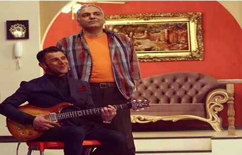 امین حیایی مهمان مهران مدیری شد
