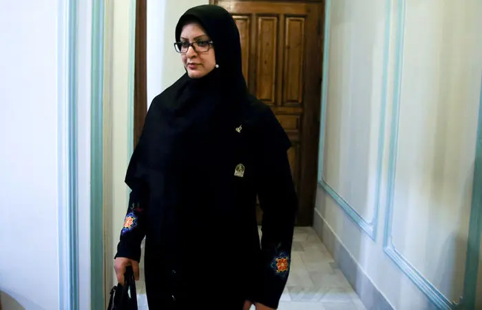 (تصاویر) مینو خالقی در دیدار روحانی