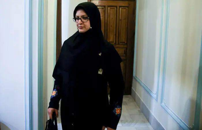 (تصاویر) مینو خالقی در دیدار روحانی