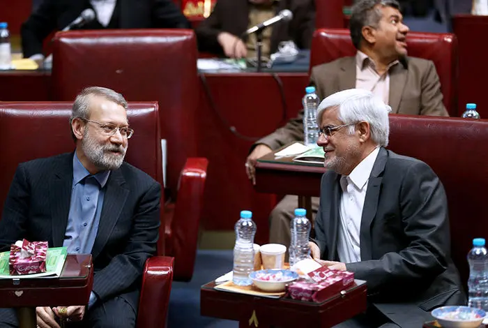 "پشت صحنه" رقابت عارف و لاریجانی برای ریاست