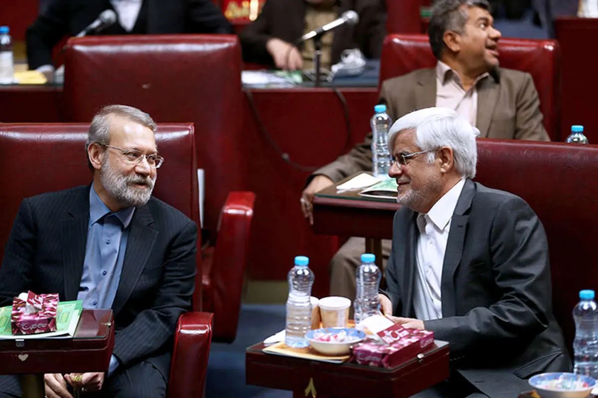 "پشت صحنه" رقابت عارف و لاریجانی برای ریاست
