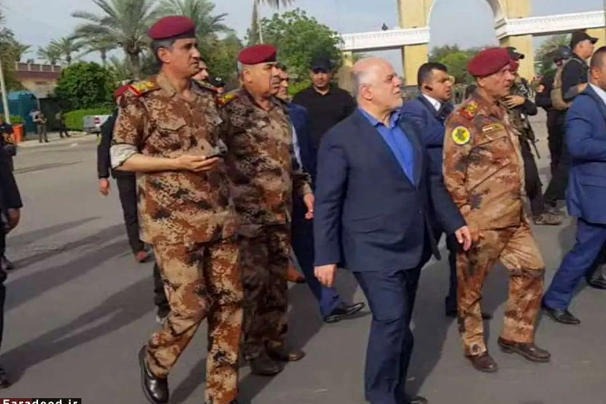 (تصاویر) بازدید العبادی از پارلمان عراق