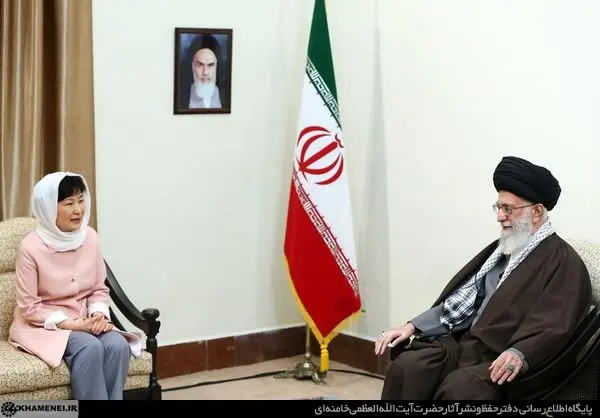 دیدار رییس جمهور کره جنوبی با رهبر انقلاب