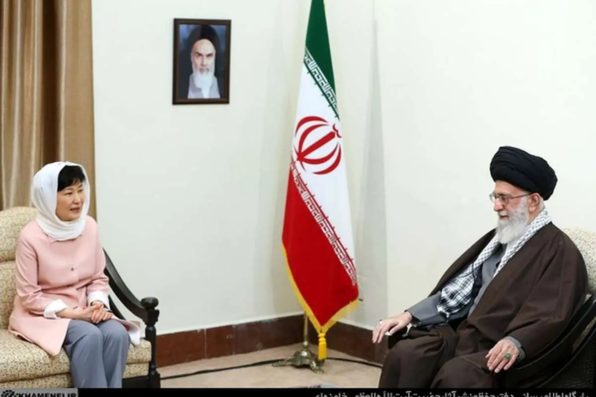 دیدار رییس جمهور کره جنوبی با رهبر انقلاب
