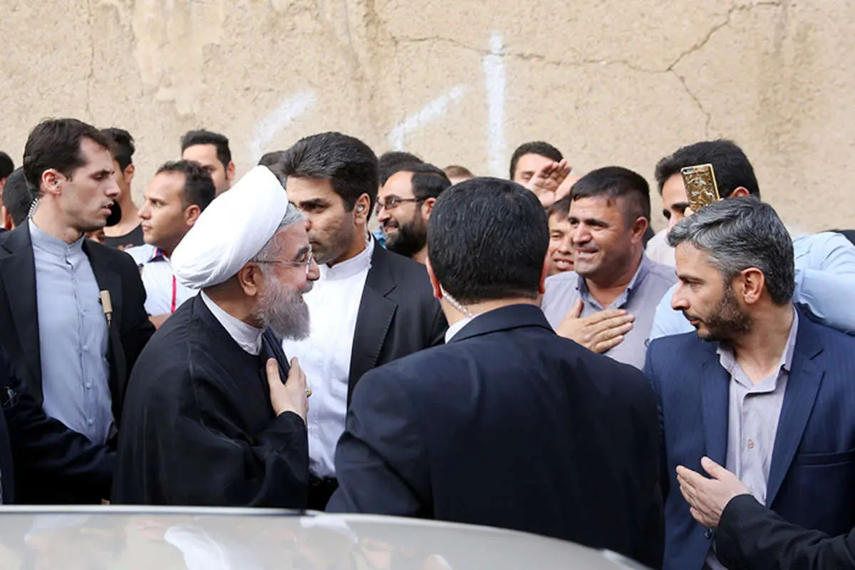 (تصاویر) دیدار روحانی با مراجع قم
