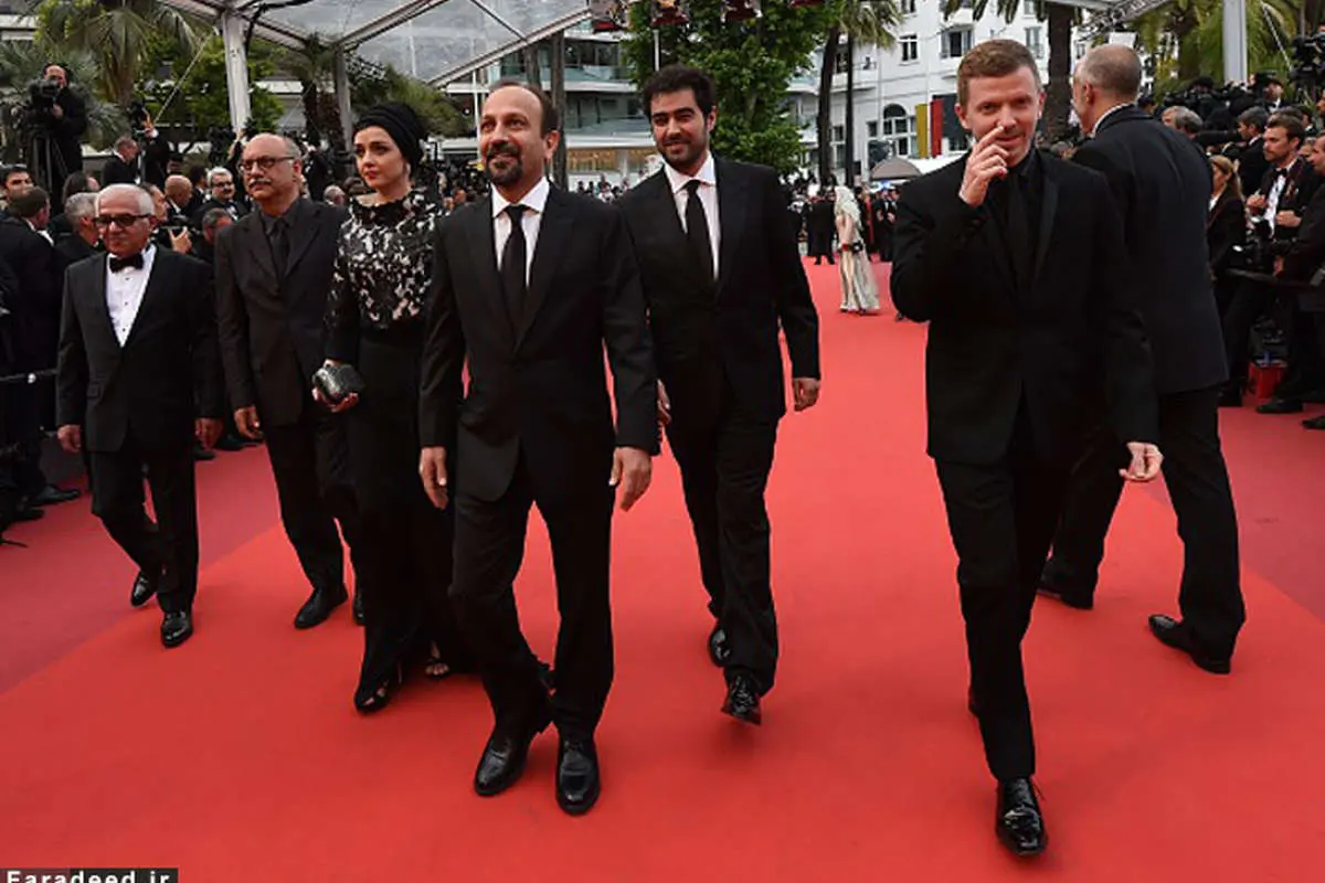 (تصاویر) عوامل فیلم"فروشنده"در اختتامیه کن