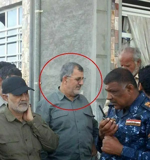(تصویر) سردار پاکپور و سردار سلیمانی در فلوجه