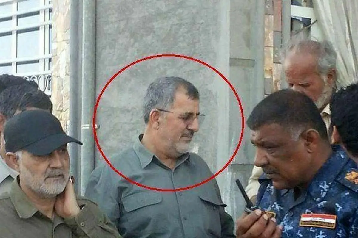 (تصویر) سردار پاکپور و سردار سلیمانی در فلوجه