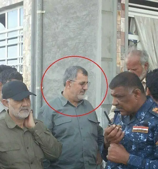 (تصویر) سردار پاکپور و سردار سلیمانی در فلوجه