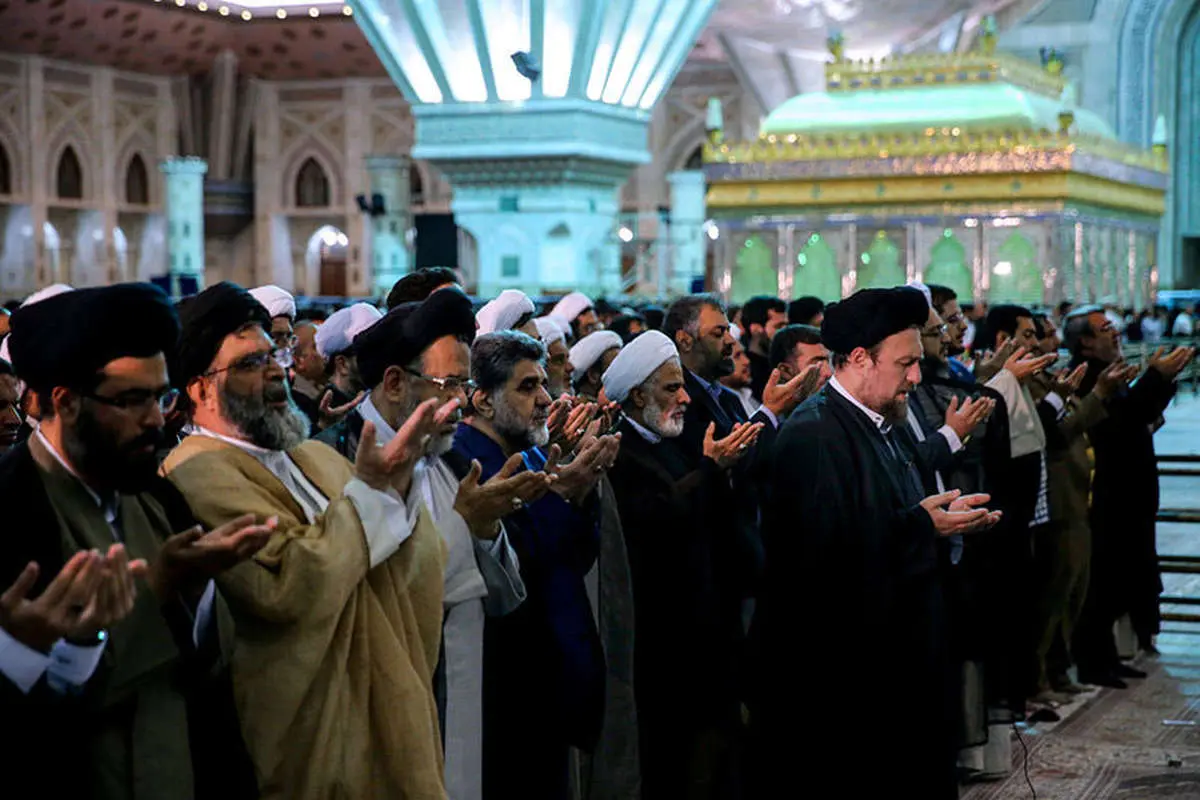 (تصاویر) سخنرانی روحانی در سالگرد ارتحال امام (ره)