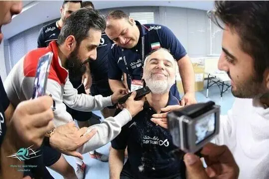 (تصویر) سعید معروف ریش خوش‌خبر را تراشید!