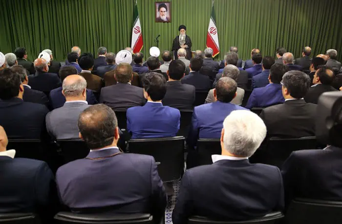 (تصاویر) دیدار نمایندگان مجلس با رهبرانقلاب