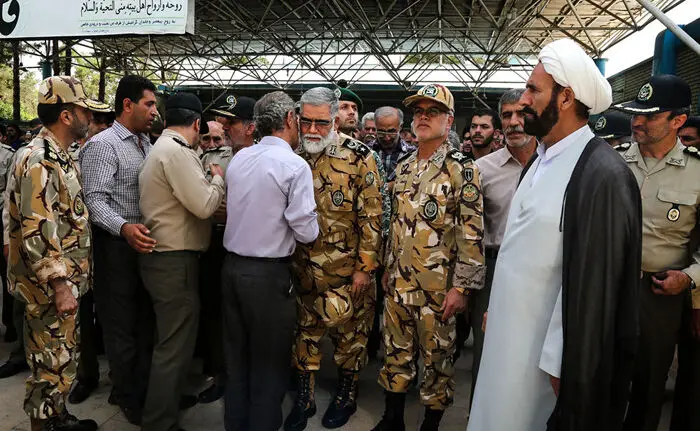 (تصاویر) تشییع سربازان جان باخته