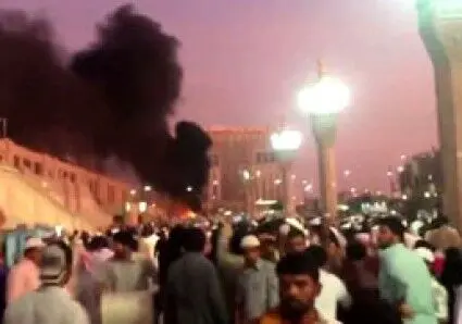 انفجار در مدینه منوره و قطیف