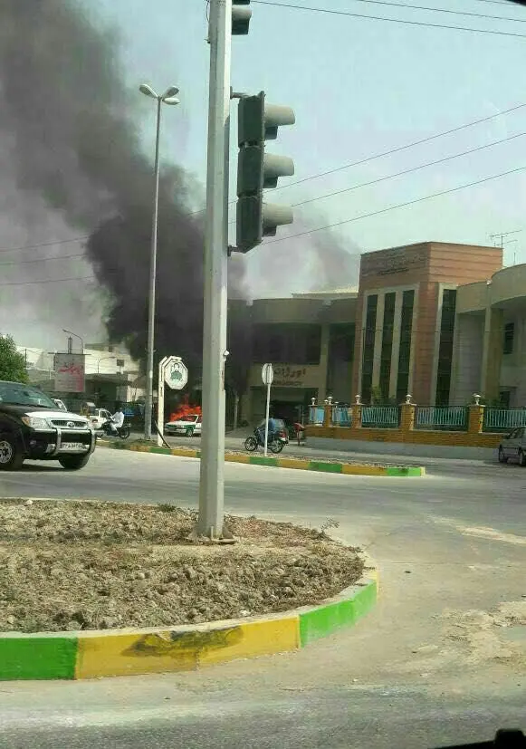 درگیری پلس و قاچاقچیان در عسلویه +(تصویر)