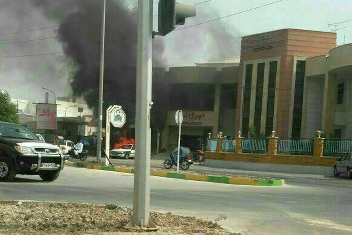 درگیری پلس و قاچاقچیان در عسلویه +(تصویر)