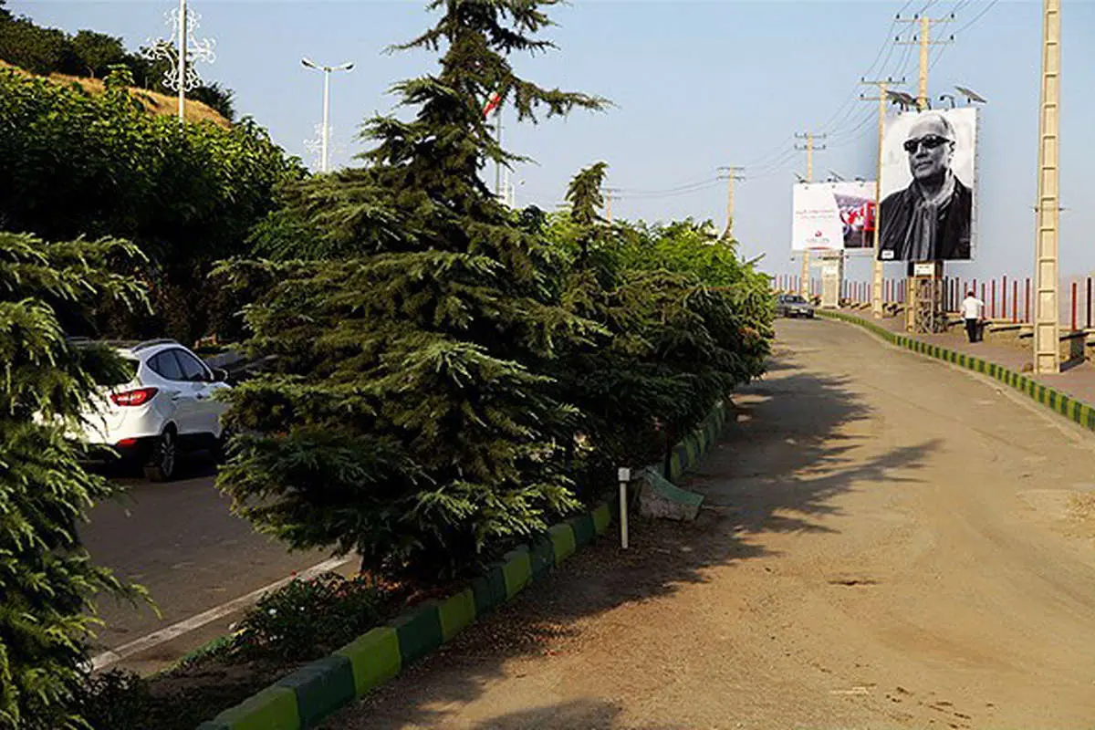 (تصاویر) یک روز پس از خاکسپاری کیارستمی