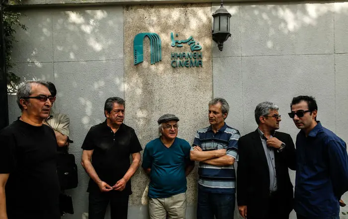 (تصاویر) مراسم تشییع پیکر جمشید ارجمند