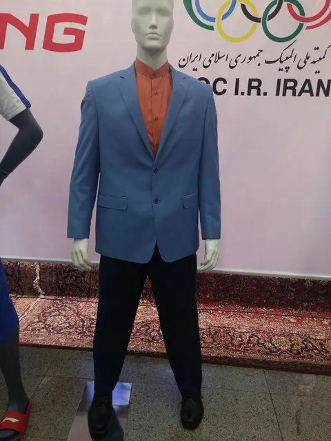 (تصاویر)از لباس کاروان ایران در المپیک رونمایی شد
