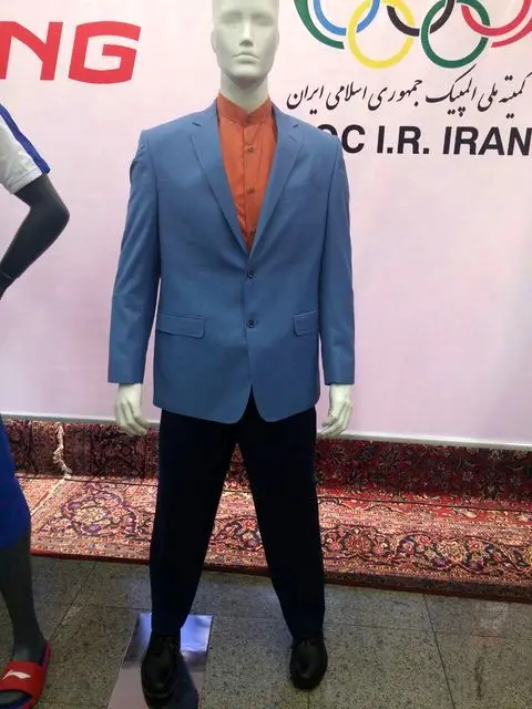 (تصاویر)از لباس کاروان ایران در المپیک رونمایی شد