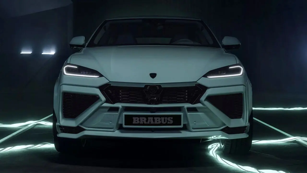 تصاویر؛ ترکیب جذاب برابوس و شاسی بلند لامبورگینی 