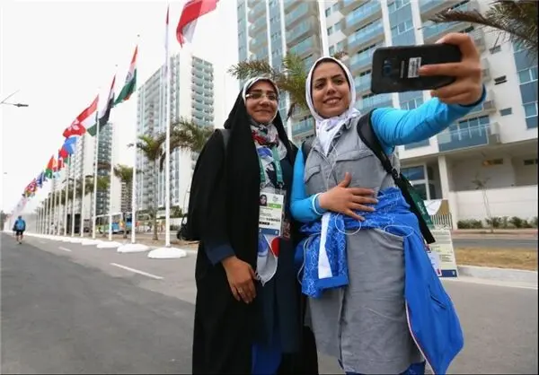 انتشار تصویر بانوان ایرانی در سایت المپیک