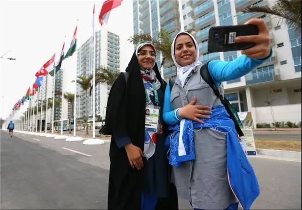 انتشار تصویر بانوان ایرانی در سایت المپیک