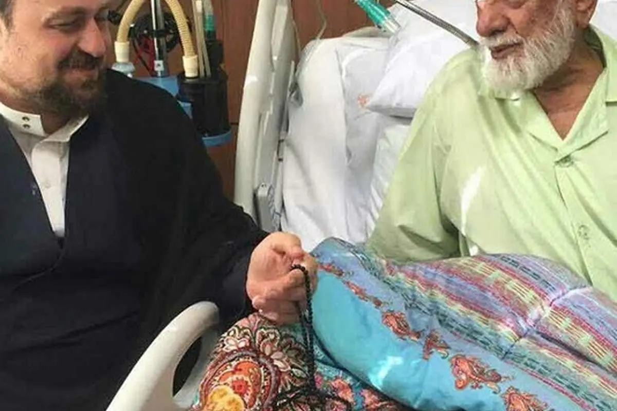 سیدحسن خمینی از حجتالاسلام طباطبایی عیادت کرد