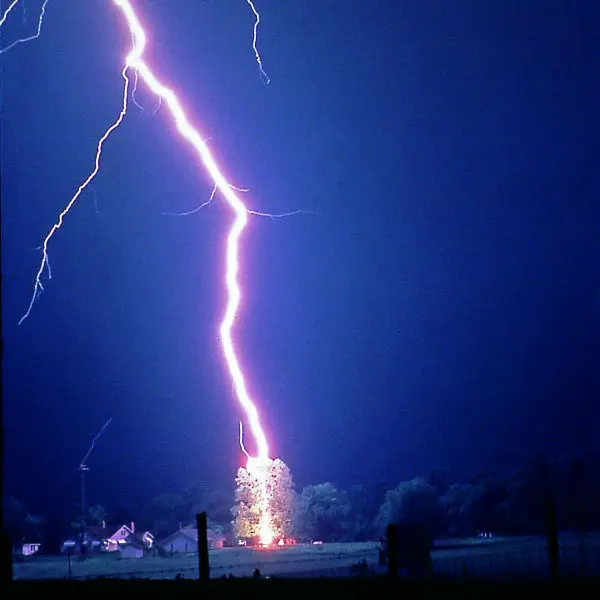 صاعقه در هند جان ۴۰ تن را گرفت