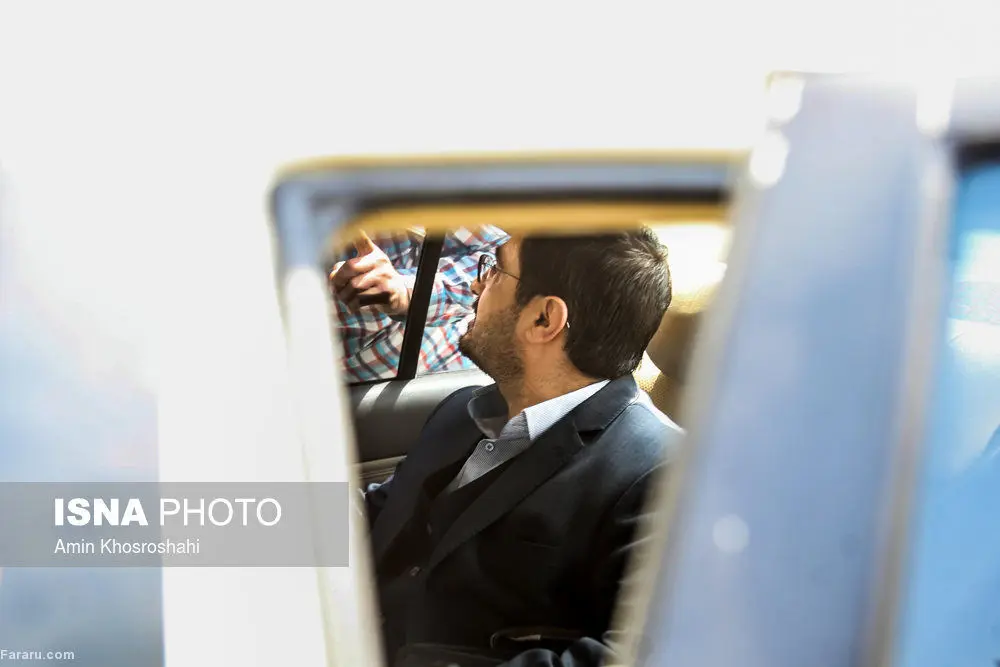 مرتضوی با محافظ آمد و با خودروی شخصی از دادگاه رفت