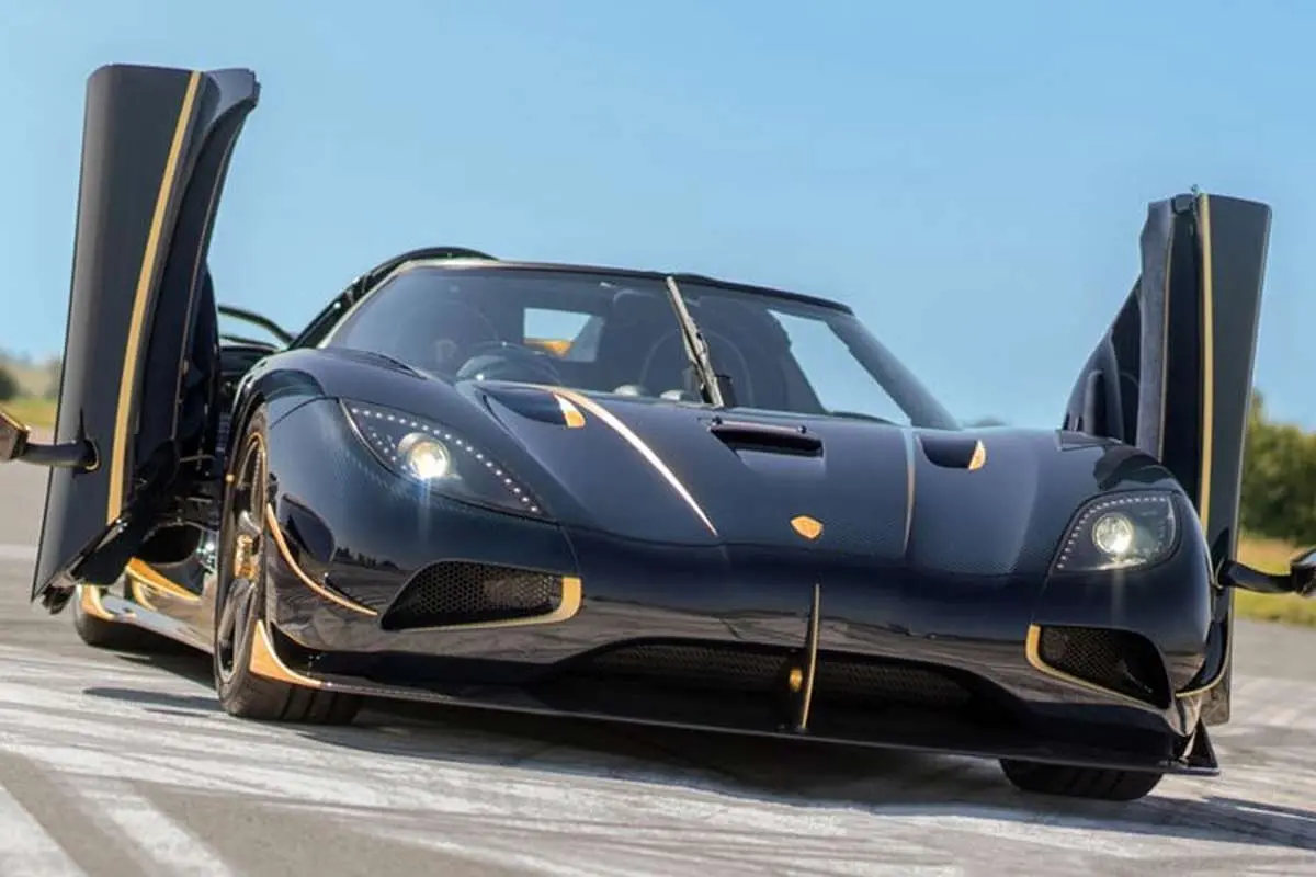 (تصاویر) رونمایی از کونیخزگ Agera RS Naraya طلایی
