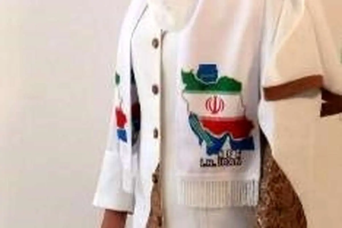 لباس کاروان پارالمپیک ایران بر تن بانوی قهرمان