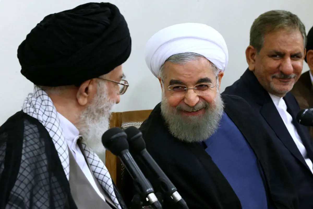 (تصاویر) دیدار اعضای هیأت دولت با رهبر انقلاب
