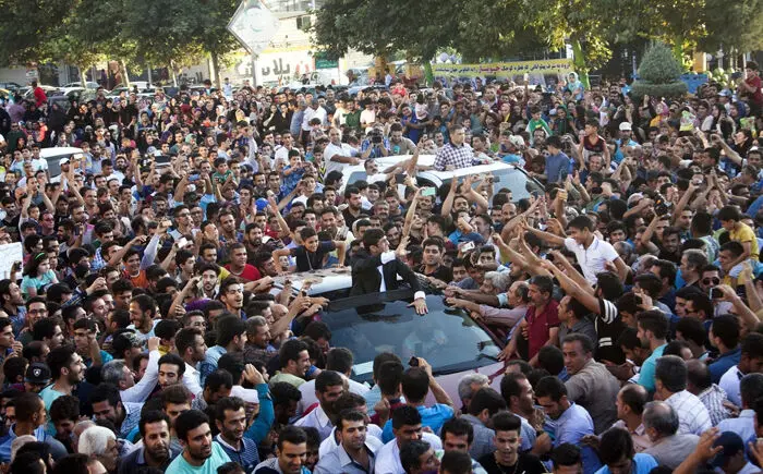 (تصاویر) استقبال از مدال‌آوران در جویبار